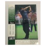 Tiger Woods - 1st Money Upper Deck Golf Card