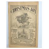 Christmas Joy Service For Sunday School c.1910