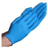 2 Boxes of Blue 4 mil Nitrile Exam Gloves