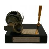 Grenade and Bullet Desk Award 1969-72 Thailand