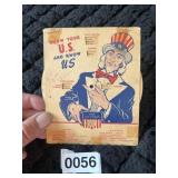 VTG Uncle Sam Spinner States US