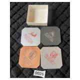 Lot of 4 Woman Related Coasters