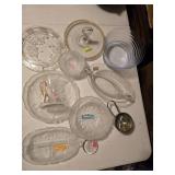 Box lot Misc Glassware 15