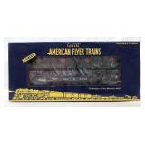 Modern American Flyer S Gauge 48539 REA flat w/pig