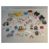 MIXED LOT OF BARBIE STYLE ACCESSORIES