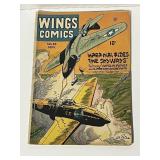 WINGS COMICS FIGHTING ACES OF WAR SKIES #63 1945