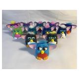 1998 12 ASSORTED MCDONALD FURBY TOYS