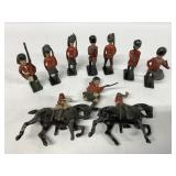 10 BRITISH LEAD / TIN GUARDS