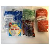 7 ASSORTED BURGER KING TOYS SUPER HERO