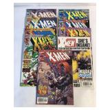 9 MARVEL COMICS THE UNCANNY X-MEN