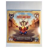 LASER DISC AN AMERICAN TAIL FIEVEL GOES WEST