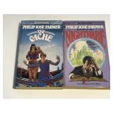 2 PHILIP JOSE FARMER SCI-FI BOOKS