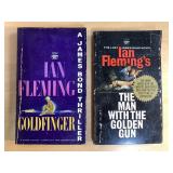 2 IAN FLEMING BOOKS JAMES BOND THRILLER