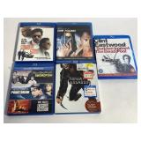 5 ACTION THRILLER BLU-RAY MOVIES SEE PHOTOS