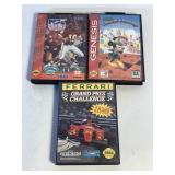 3 GENESIS GAMES SEE PHOTOS