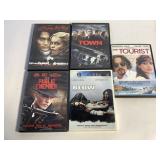 ACTION/THRILLER 5 DVD MOVIES SEE PHOTOS