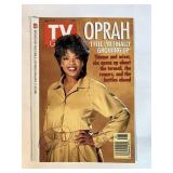 OPRAH WINFREY AUTOGRAPHED TV GUIDE COVER