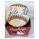 CARLTON FISK AUTOGRAPHED BASEBALL