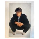 MICHAEL J FOX AUTOGRAPHED POSTCARD