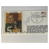 PAUL HORNUNG SIGNED POSTAL CACHET