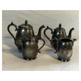 4 TEA SET PIECES