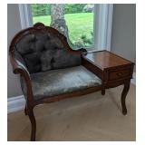 LOUIS XV TELEPHONE BENCH