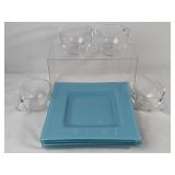 GLASS PLATES & CUPS