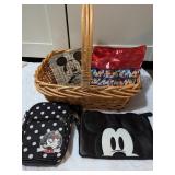 DISNEY BAGS  & BASKET