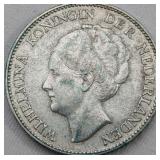 1931 1 GULDEN SILVER COIN