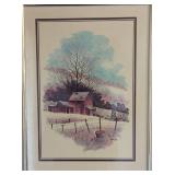 ROBERT NIDY FARMHOUSE PRINT