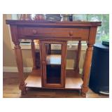 Wood Portable Island Cabinet