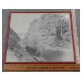 Chipeta Falls D&RG Railroad Framed Photo