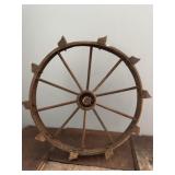 Vintage Steel Spiked Wheel