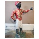 Concrete Lawn Jockey