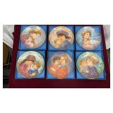 Knowles Edna Hibel Mother Day Plate Collection