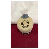 Vintage Round Ceramic Candle Holder