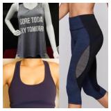 Womenï¿½s 3 pc Athletic Wear Set Size Large