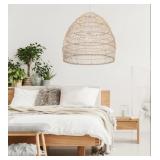 Boho Design Natural Rattan Chandelier