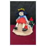 Vintage Reversible Pinocchio Doll