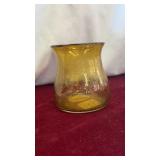 Translucent Yellow Votive Candle Holder