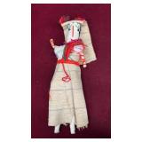 Vintage Hand Made Mexican Folklore Doll