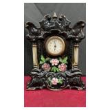 Antique Porcelain Mantle Clock