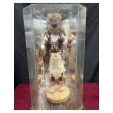 Vintage Kachina Buffalo Dancer Doll