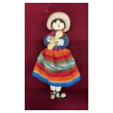 Peruvian Doll Holding Babies