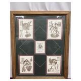 Christopher Paluso Baseball Illustration Framed