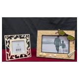 Lot of 2 Decorative Picture Frames