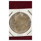 1921 United States Silver Dollar Coin