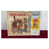 Vintage 1971 Circus Wagon Wooden Kit