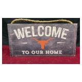 Welcome to our Home Longhorn Sign