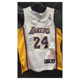 Kobe Bryant Staples Center Memorial Signed Jersey